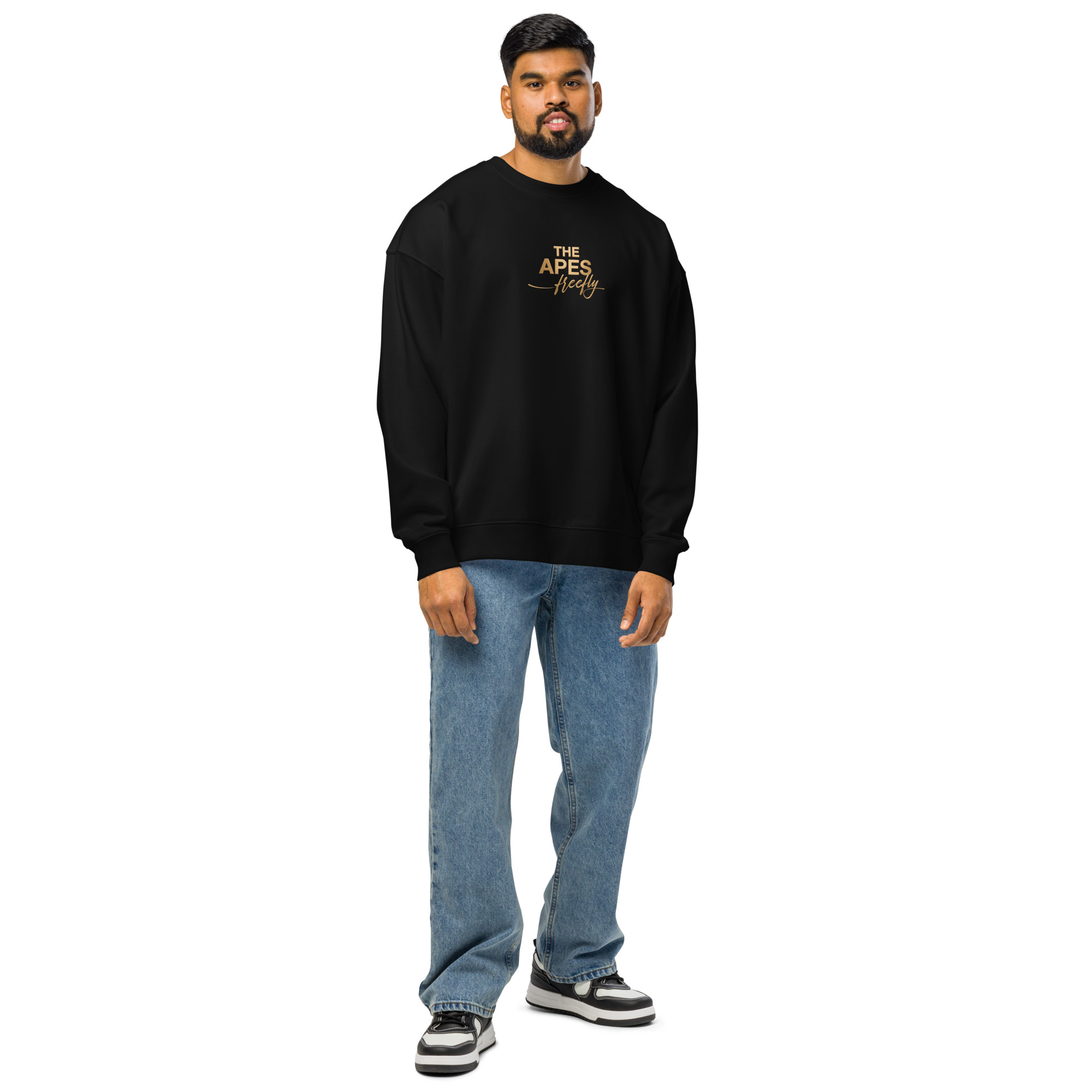 Unisex organic oversized sweatshirt - Imagen 3