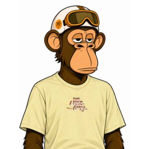 Camiseta THE APES Amarilla